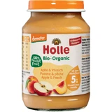 Holle Organic Персик и яблоко 190 г