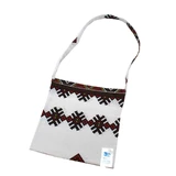 Сумка из хлопка Carol, 22 x 22 см, Steluta White/Green, Baltic Bebe