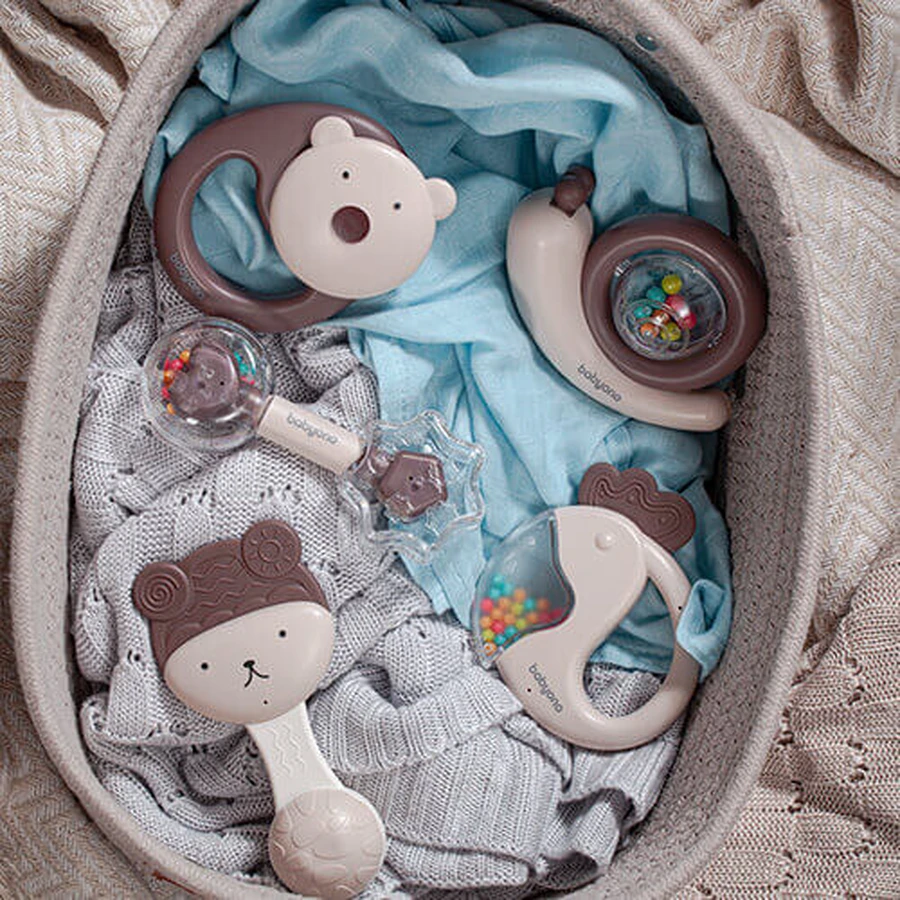 BabyOno, погремушка, улитка, от 3 месяцев, 1 шт: цены и характеристики