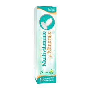 Naturalis Мультивитамины и минералы x 20 таблеток эфф.