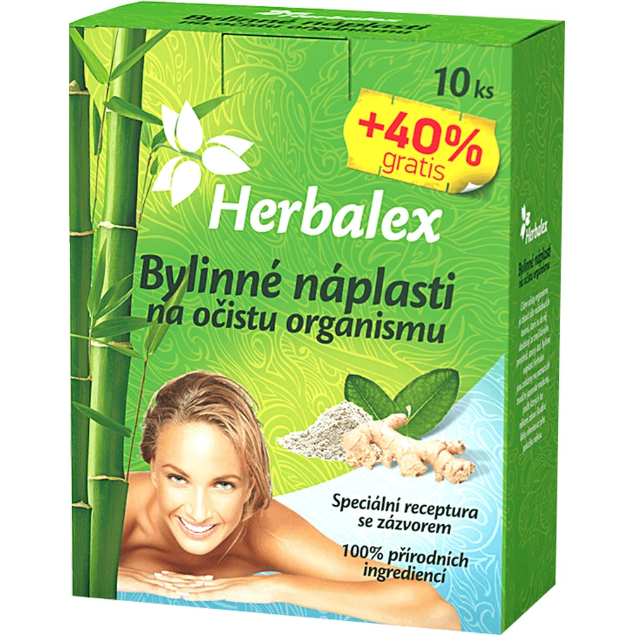 Herbalex Трав'яні пластирі для очищення організму 14 шт.: ціни та характеристики