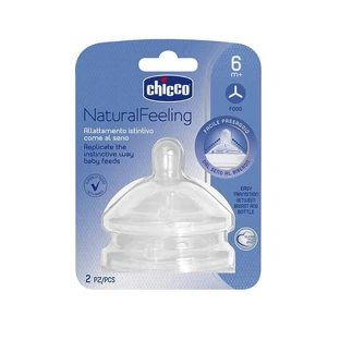 Силіконова соска для годування Natural Feeling, Step up, 8105720, Chicco
