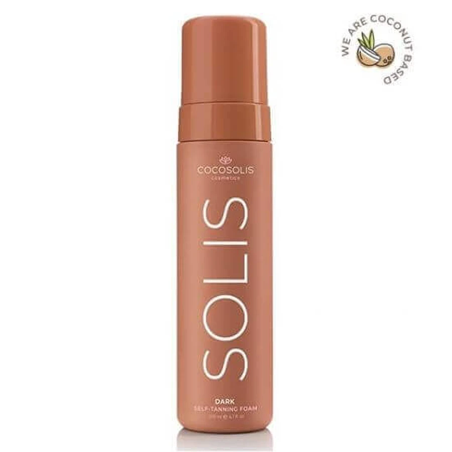 Піна для автозасмаги Solis Dark, 200 мл, Cocosolis: ціни та характеристики
