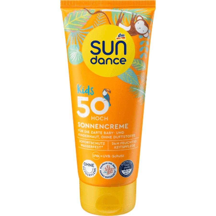 Сонцезахисний крем для дітей Sundance, SPF 50, 100 мл: ціни та характеристики