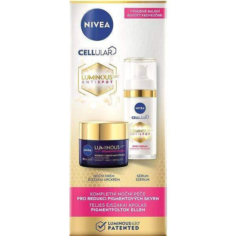 Nivea FC Luminous S/N Duopack 1×30 мл + 50 мл, набір косметики для обличчя: ціни та характеристики