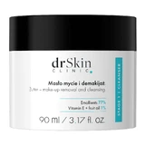 DrSkin Clinic, Масо для обличчя, Вмивання та демакіяж, пом'якшувальні компоненти 77%, вітамін Е, фруктова олія 1%, 90 мл