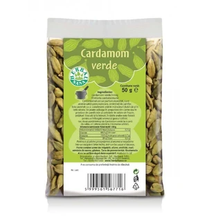 Зеленый кардамон, 50 г, Herbal Sana