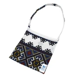 Хлопковый поднос Carol, 22 x 22 см, белый/голубой, Baltic Bebe