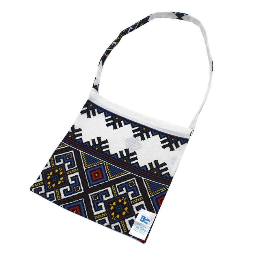 Хлопковый поднос Carol, 22 x 22 см, белый/голубой, Baltic Bebe: цены и характеристики