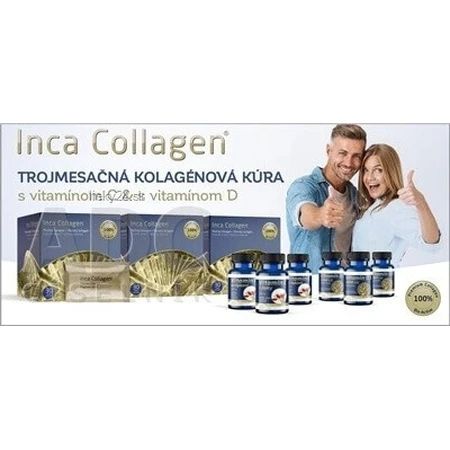 Inca Collagen Triple collagen treatment+vit.C&D 1×1 set, пищевая добавка: цены и характеристики
