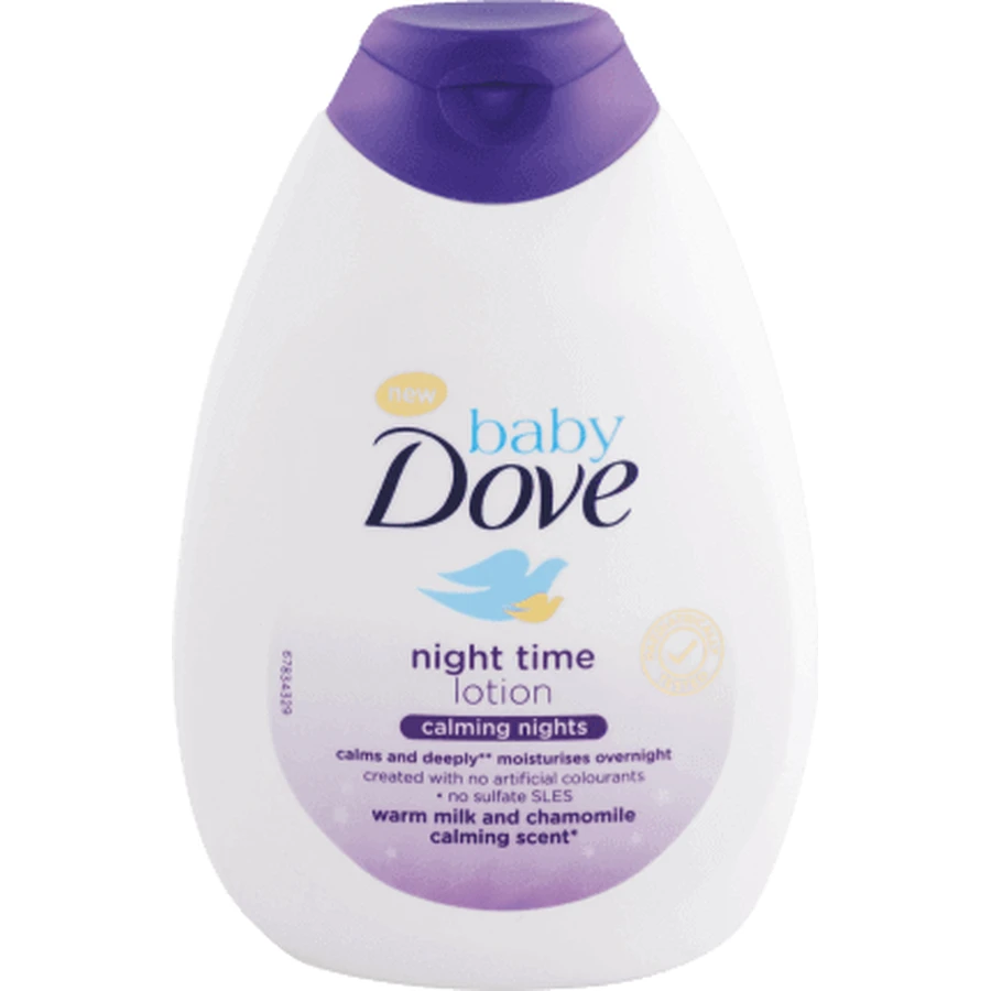 Dove baby Loiune Нічний лосьйон для дітей, 400 мл: ціни та характеристики