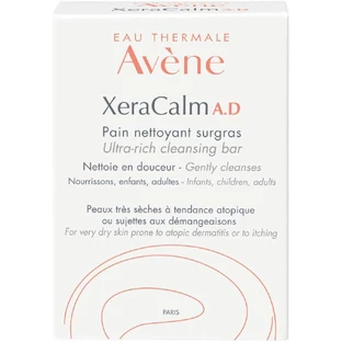 Кубик для вмивання Avène XERACALM A.D PAIN NETTOYANT SURGRAS, ультраживильний 100 г