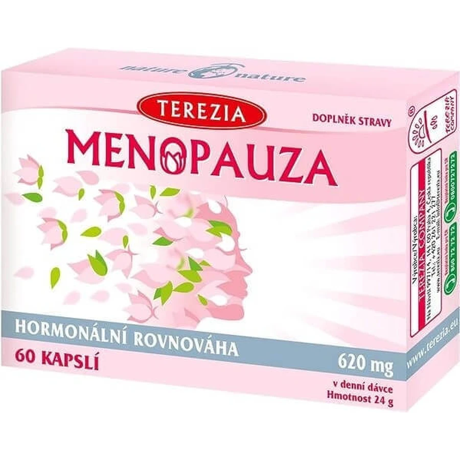 TEREZIA MENOPAUZA 1×60 cps, пищевая добавка: цены и характеристики