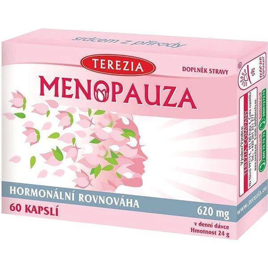 TEREZIA MENOPAUZA 1×60 cps, пищевая добавка: цены и характеристики