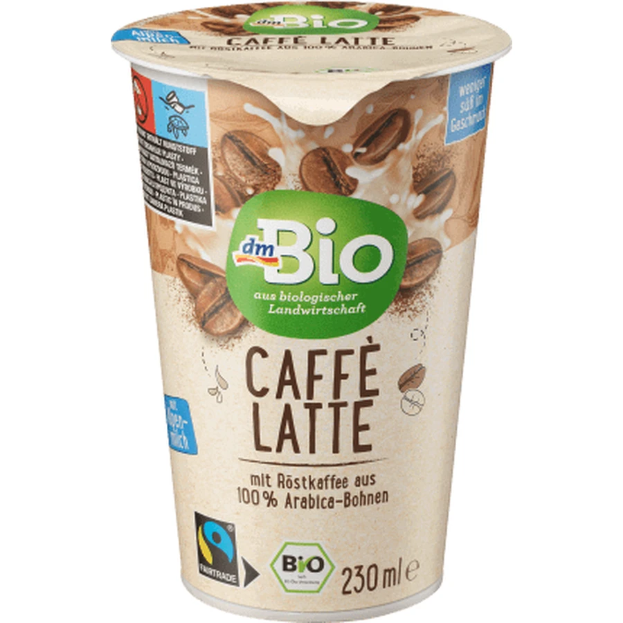 DmBio Caffè Latte, 230 мл: ціни та характеристики