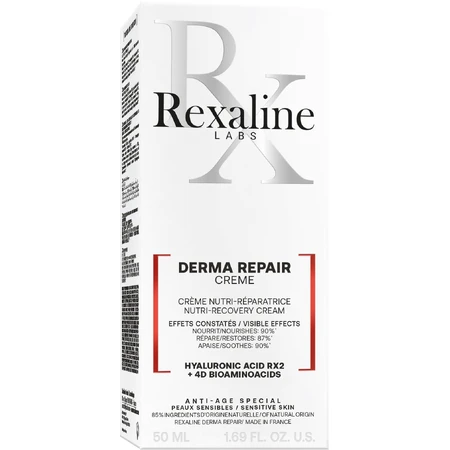 Заспокійливий крем для чутливої шкіри Rexaline Derma Repair 50 мл: ціни та характеристики
