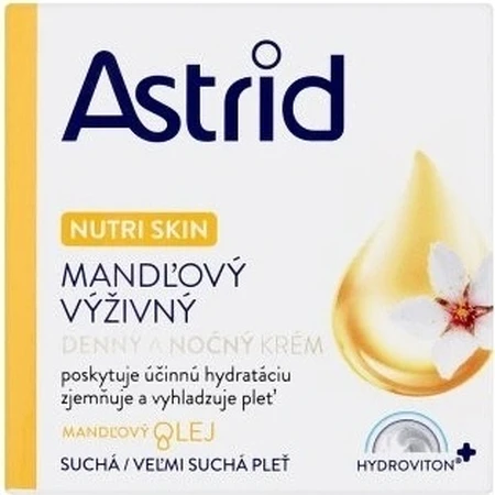 ASTRID ALMOND живильний денний та нічний крем для сухої та дуже сухої шкіри 50 мл 1×50 мл, крем для рук: ціни та характеристики