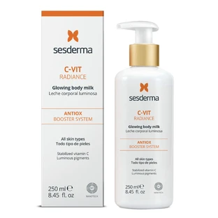 Набор Sesderma, C-Vit Radiance, лосьон для осветления кожи, 250 мл + Repaskin, прозрачный солнцезащитный спрей, SPF 50, 200 мл