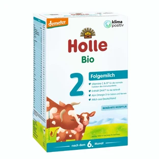 Holle Organic дитяча молочна суміш 2 з 6 місяців 600 г