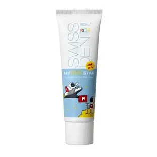 Зубна паста без смаку для перших зубів My little star Kids, 0-6 місяців, 50 мл, Swissdent