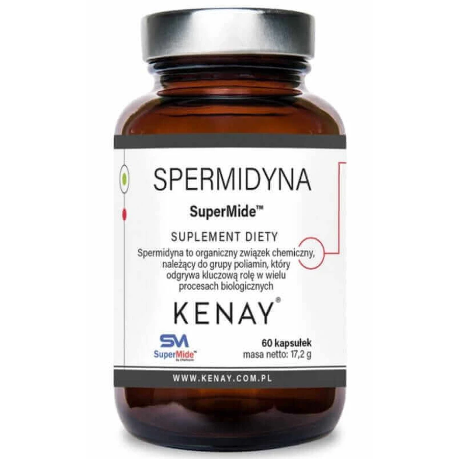 SPERMIDINE SuperMide 60 капсул Kenay: ціни та характеристики