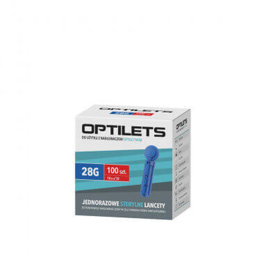 Ланцетні лінзи Optilets, 100 шт.: ціни та характеристики