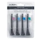 Электрическая щетка GTS2080 Black, 4 штуки, Dr. Mayer
