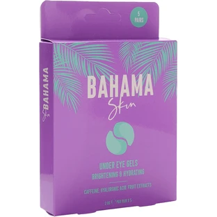 Гели под глаза Bahama Skin Осветляющие подушечки под глаза 5 шт.