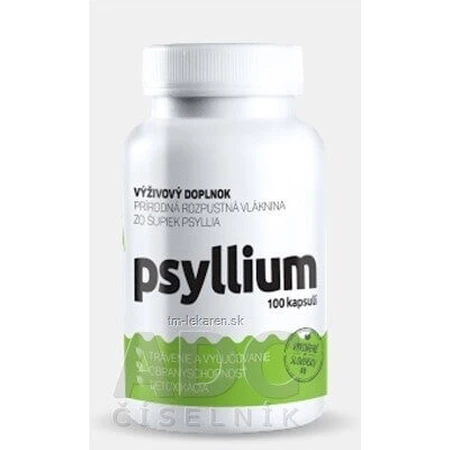 Top Green Psyllium 1×100 cps, пищевая добавка: цены и характеристики