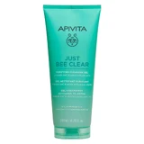Очищающий гель для жирной и склонной к акне кожи Just Bee Clear, 200 мл, Apivita