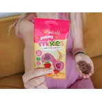 Mixit Gummy Mixies - Полуниця та банан, натуральна льодяникова цукерка 35 г: ціни та характеристики
