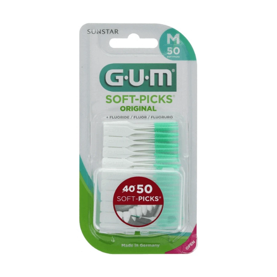 Межзубные щетки Soft Picks Original M, 50 штук, Sunstar Gum: цены и характеристики