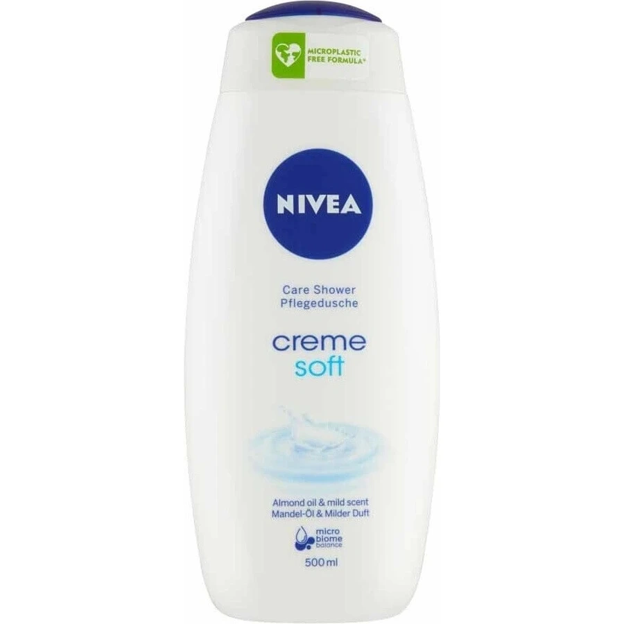 NIVEA Гель для душу кремовий м'який 500 мл 1×500 мл, гель для душу: ціни та характеристики
