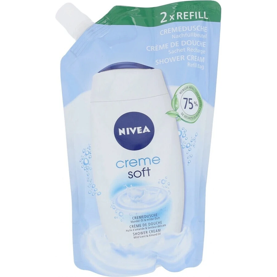 NIVEA Гель для душу кремовий м'який 500 мл 1×500 мл, гель для душу: ціни та характеристики