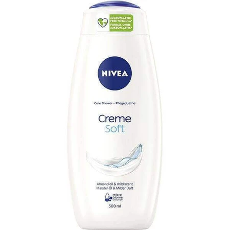 NIVEA Гель для душу кремовий м'який 500 мл 1×500 мл, гель для душу: ціни та характеристики