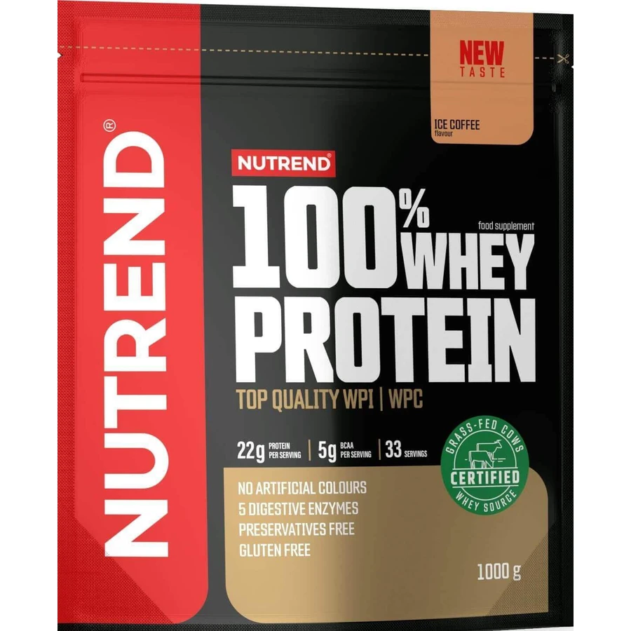 Nutrend 100% сироватковий протеїн L'ad кава 1000 г: ціни та характеристики