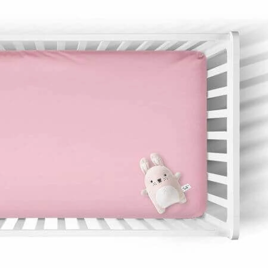 Простыня с трикотажной резинкой, 120x60 см, розовая, Tuxi Brands: цены и характеристики