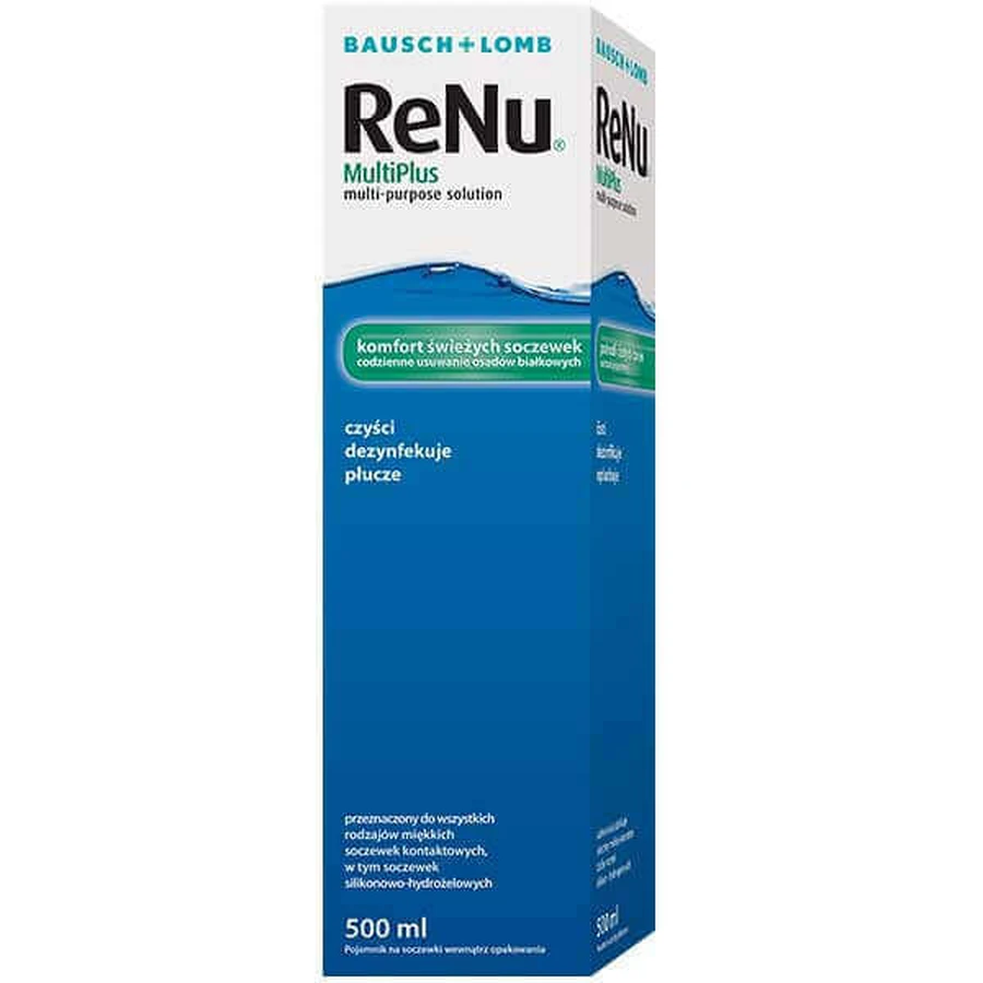 Розчин для лінз ReNu MultiPlus, 500 мл: ціни та характеристики
