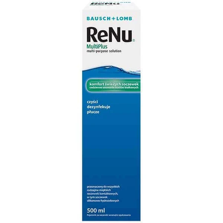 Розчин для лінз ReNu MultiPlus, 500 мл: ціни та характеристики