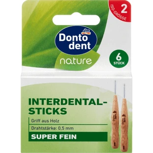 Міжзубна паличка Dontodent Nature, 6 шт.