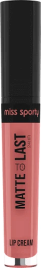 Miss Sporty Matte to Last 24H Liquid Lipstick 410 Passionate Blush, 1 шт.