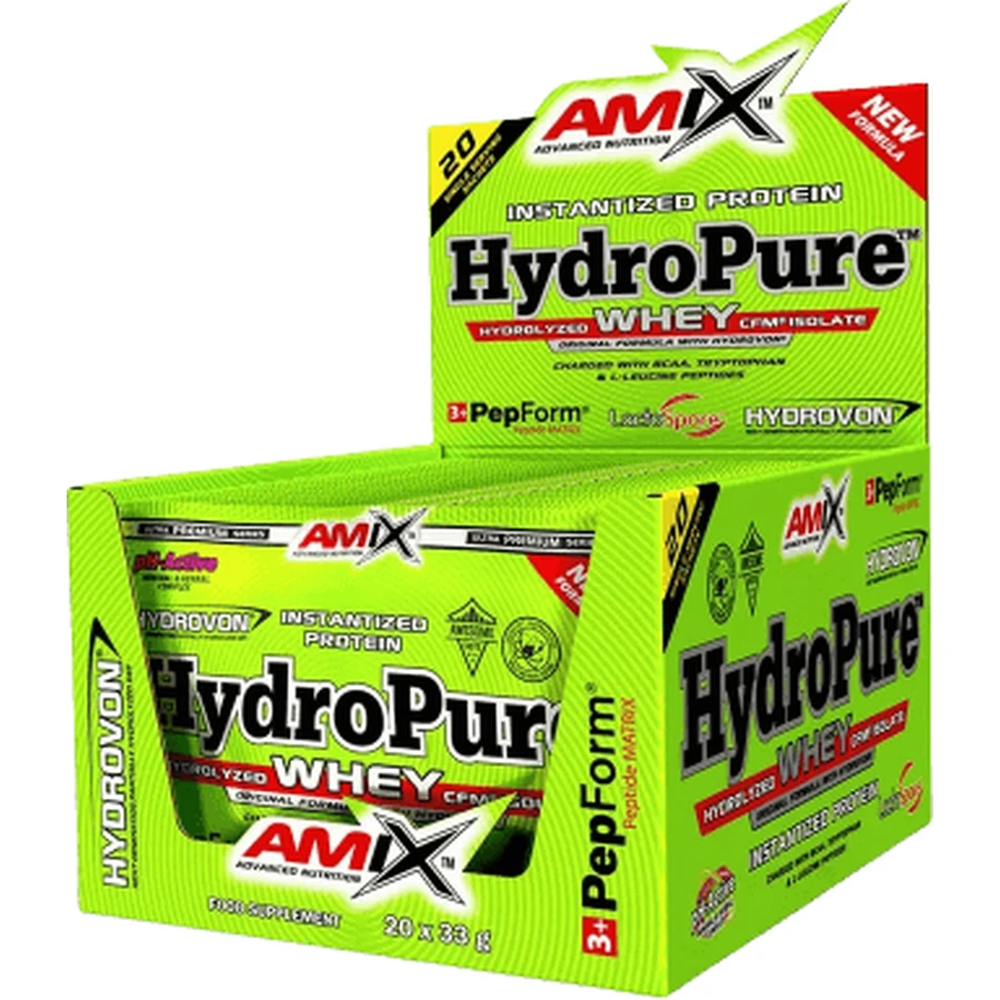 Amix HydroPure Whey Protein Peanut Butter Cookies 20 x 33 г: цены и характеристики