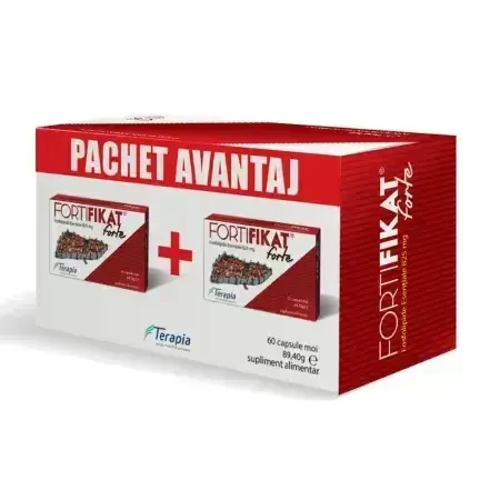 Фортифікат Форте 825 мг Terapia, 30 + 30 капсул: ціни та характеристики