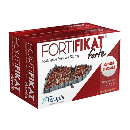 Фортифікат Форте 825 мг Terapia, 30 + 30 капсул: ціни та характеристики