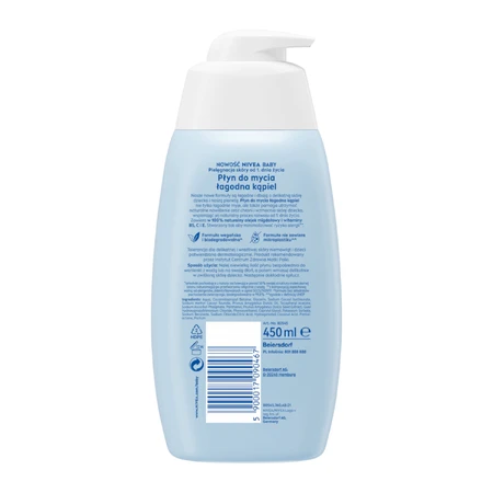Nivea Детский моющий лосьон, 450 мл: цены и характеристики