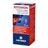 Ketoangin, Кетоангін 1 мг/мл, спрей для перорального застосування, розчин, 15 мл