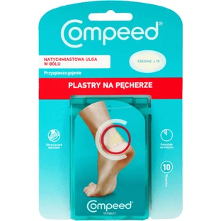 Compeed Пластыри для мозолей средние 10 шт