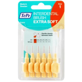 Щітки міжзубні TePe 0,45 мм EXTRA SOFT 8 шт.
