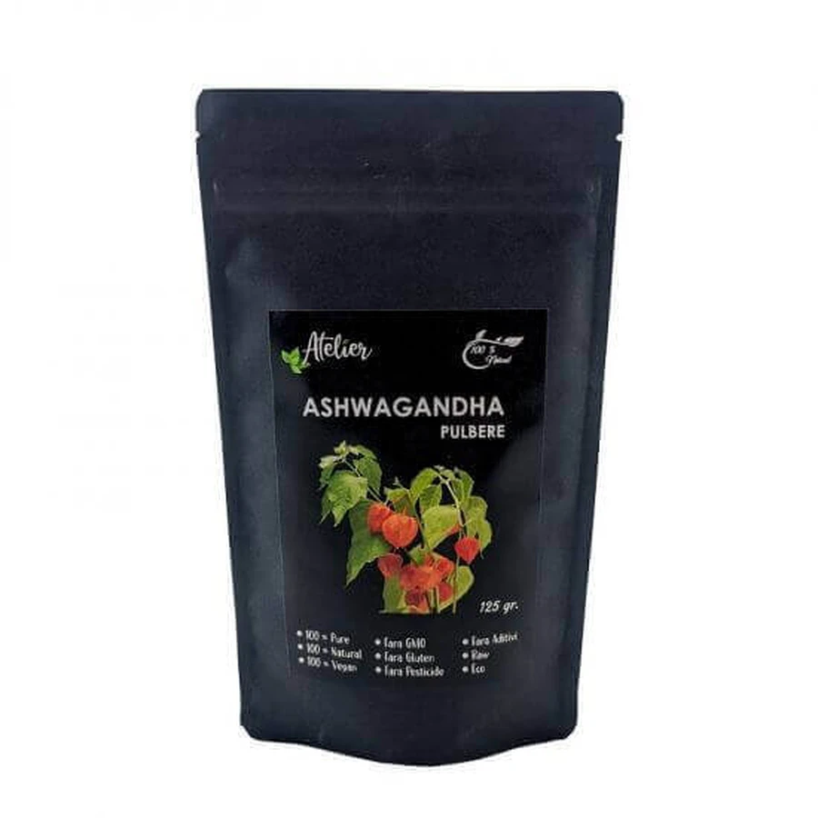 Порошок ашвагандхи, 125 г, Sanoviva Farma: цены и характеристики