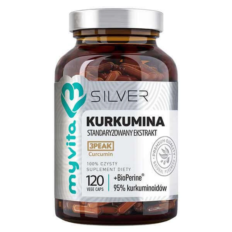 MyVita Silver Curcumin 120 капсул: цены и характеристики